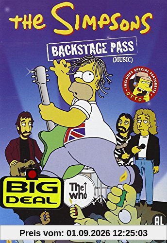 SIMPSONS BACKSTAGE PASS