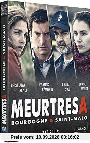 Coffret meurtres... : en bourgogne ; à saint-malo [FR Import]