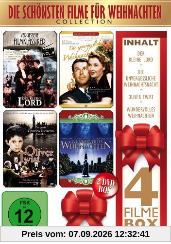 Die schönsten Filme für Weihnachten [2 DVDs]