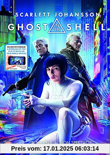 GHOST IN THE SHELL DVD + digital download [2017]