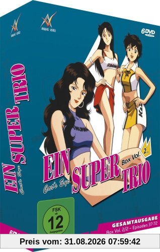 Ein Supertrio: Cat's Eye - Box, Vol. 2/2 (Episoden 37-72) [6 DVDs]