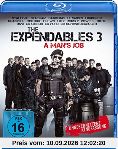 The Expendables 3 - A Man's Job - Ungeschnittene Kinofassung - Dolby Atmos [Blu-ray]
