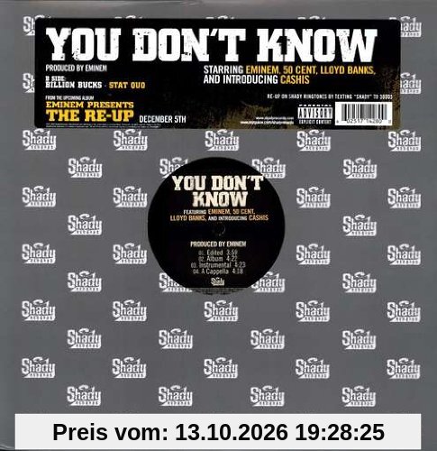 You Don't Know [Vinyl Single]