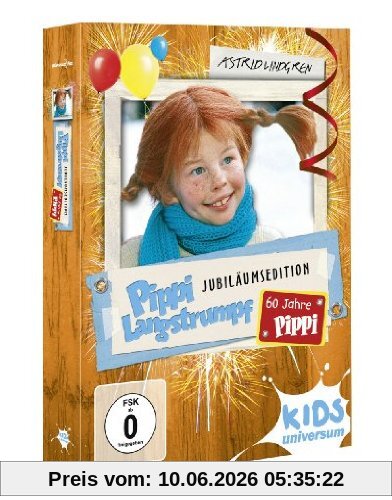 Pippi Langstrumpf Jubiläumsedition - 60 Jahre Pippi [2 DVDs]