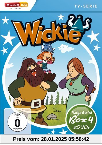 Wickie und die starken Männer - Staffel 4, Folge 60-78 [3 DVDs]