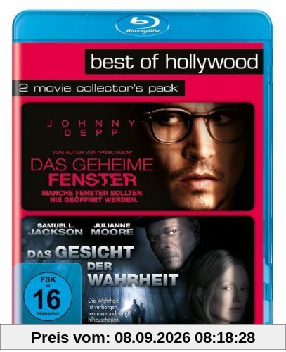 Best of Hollywood - 2 Movie Collector's Pack 38 (Das geheime Fenster / Das Gesicht der Wahrheit) [Blu-ray]