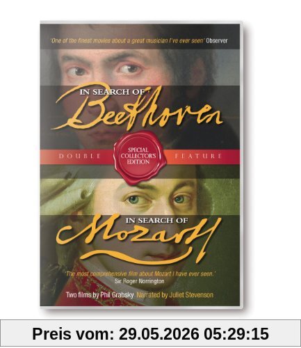 Phil Grabsky In Search Of Beethoven & In Search Of Mozart Special Collector's Edition [3 DVDs]