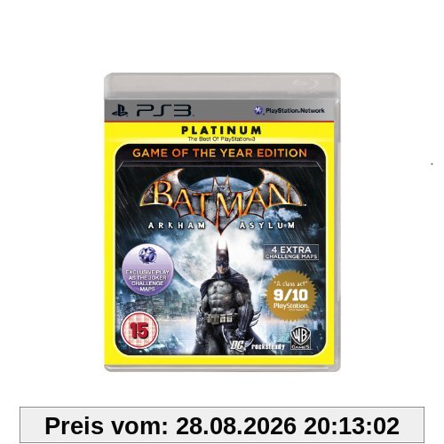Batman Arkham Asylum PLATINUM UK