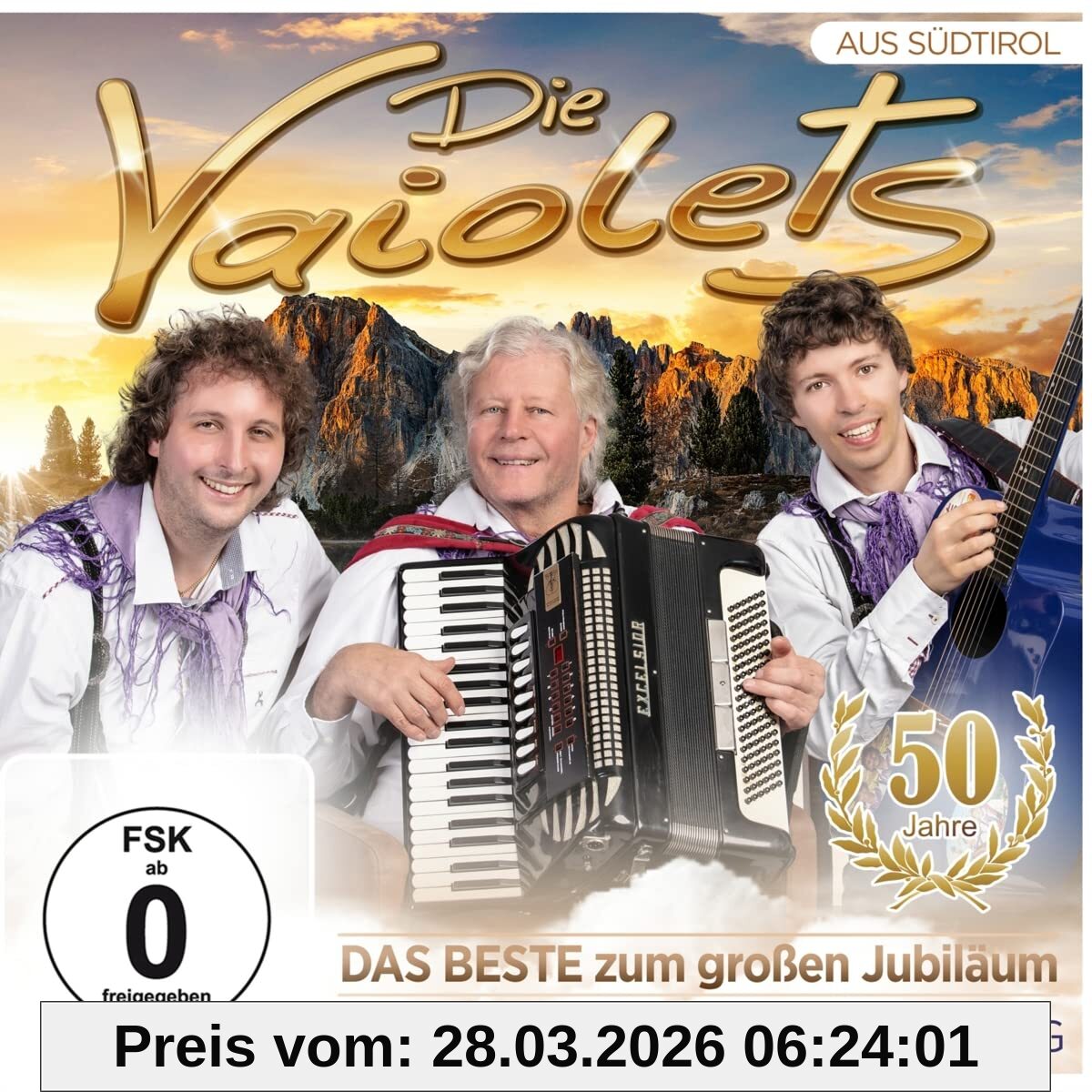 Die Vaiolets Das Beste Zum Großen Jubiläum - Deluxe Edition Inkl. Tv-Sendung
