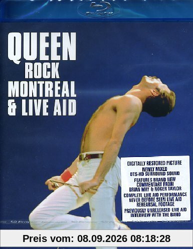 Queen - Rock Montreal & Live Aid [Blu-ray]