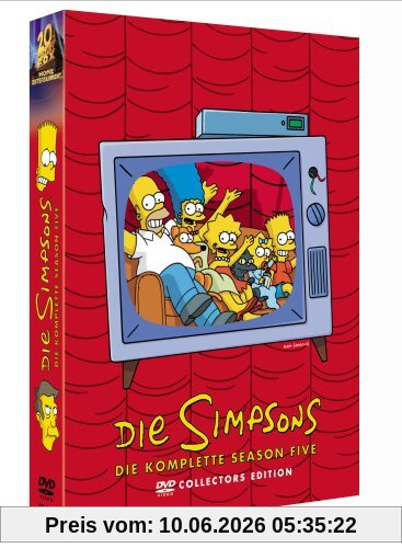 Die Simpsons - Die komplette Season 5 (Collector's Edition, 4 DVDs)