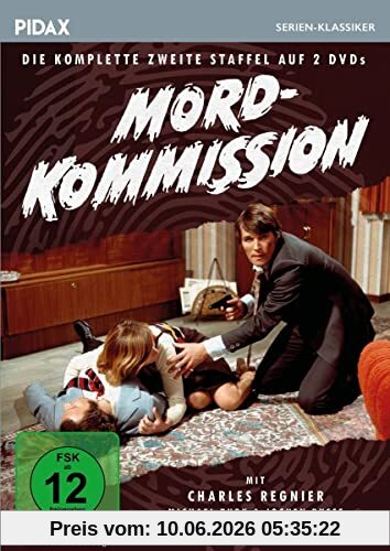 Mordkommission, Staffel 2 / Weitere 13 Folgen der Krimiserie (Pidax Serien-Klassiker) [2 DVDs]