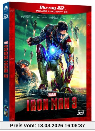 Iron man 3 (2D+3D) [Blu-ray] [IT Import]