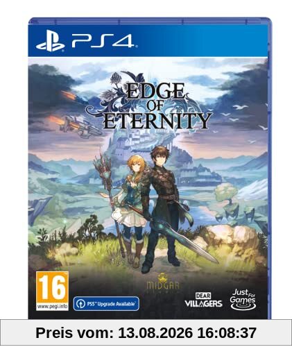 JUST FOR GAMES for Games for Games Edge of Eternity P4 VF, FG-EDET-PS4-E