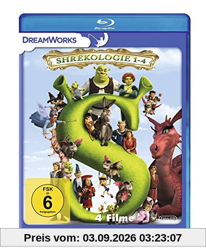 Shrek - Die komplette Geschichte - Quadrilogy [Blu-ray]