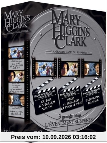 Mary Higgins Clark : Ce soir je veillerai sur toi / Pleure pas ma belle / Pour le meilleur et pour le pire - Coffret 3 DVD [FR Import]