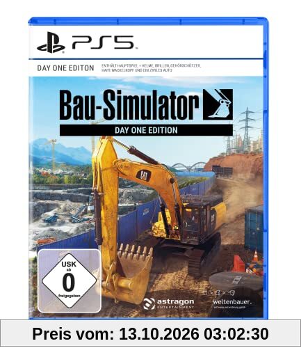 Bau-Simulator: Steelbook Day 1 - Edition (exklusiv bei amazon) - [Playstation 5]