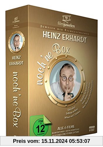 Heinz Erhardt - noch 'ne DVD Box (6 Kultfilme + Bonus-Filmclips) - Filmjuwelen