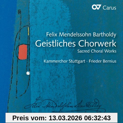 Bernius Mendelssohn, Geistliches Chorwerk