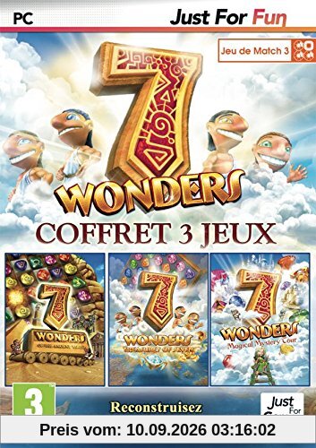 7 Wonders + 7 Wonders : treasures of seven + 7 Wonders : Magical Mystery