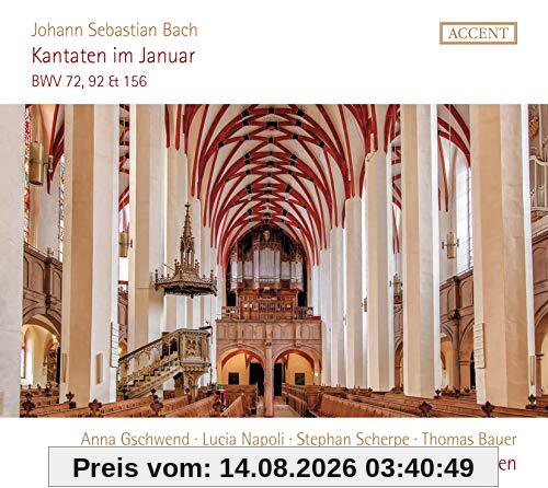 La Petite Bande J. S. Bach, Kantaten Im Januar - Bwv 72, 92 & 156