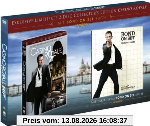 James Bond - Casino Royale (limitierte Collectors Edition 2-DVD mit Bond On Set-Buch) [Limited Collector's Edition]