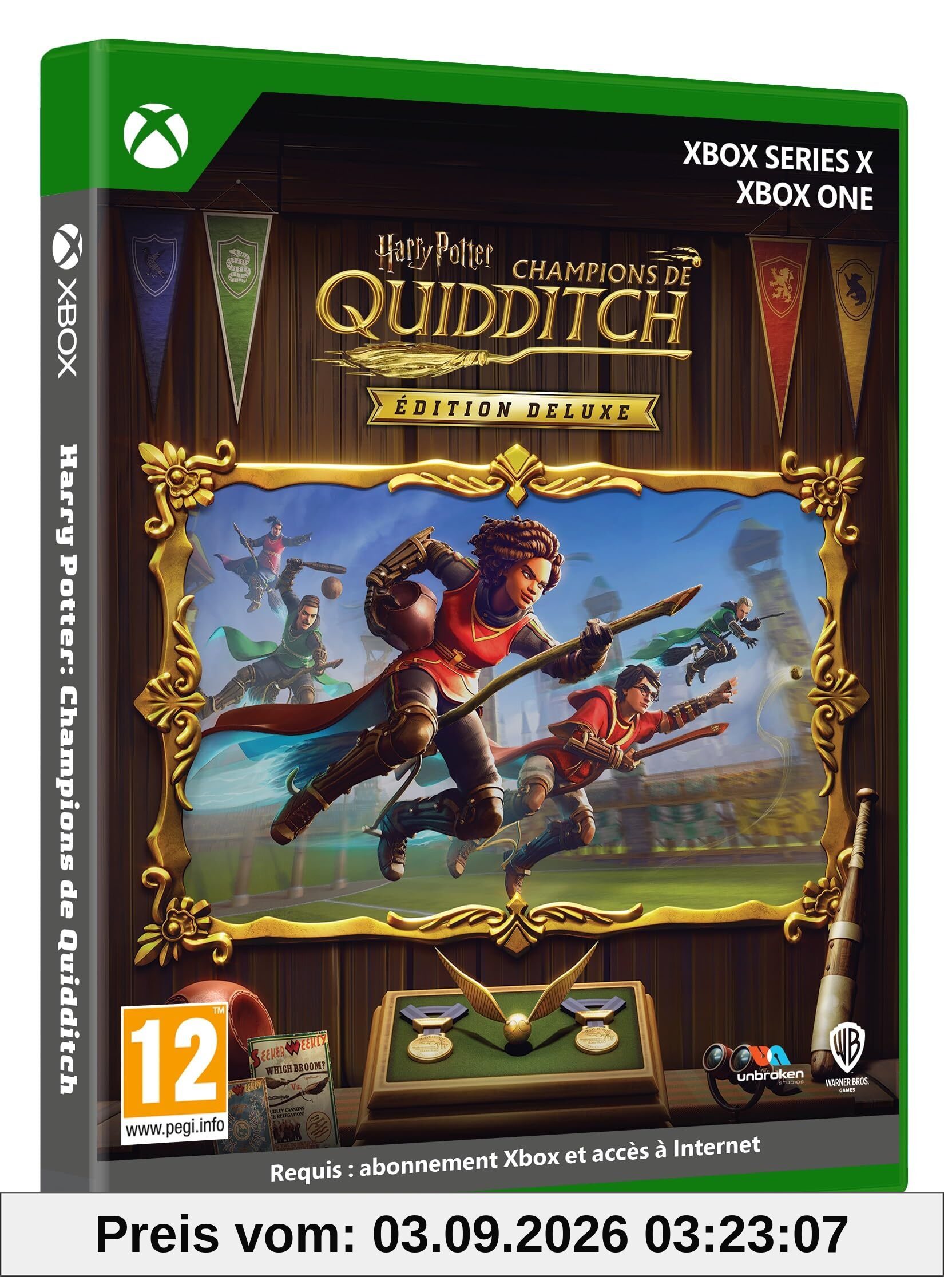 Warner Games Xbox Series X Quidditch Champions Deluxe Edition (FR) - Marke EAN: 5051889739258