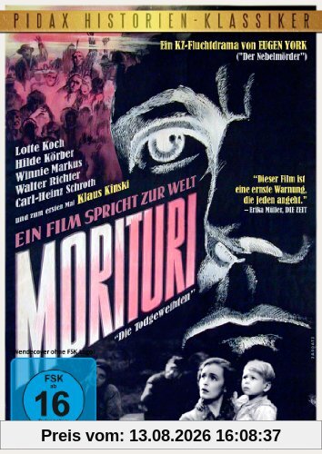 Morituri (Die Todgeweihten) - Einer der ersten und besten deutschen Spielfilme über den Holocaust (Pidax Film-Klassiker)