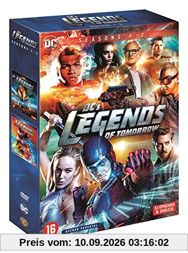 Coffret dc's legends of tomorrow, saisons 1 et 2, 33 épisodes [FR Import]