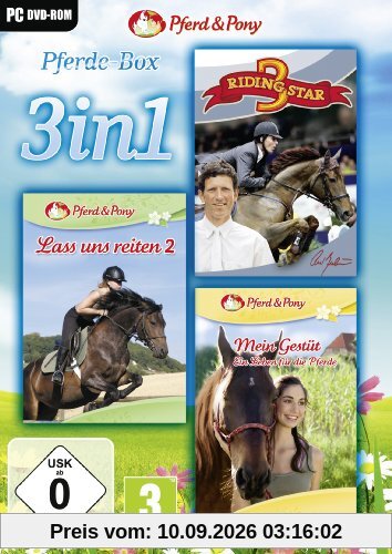 3 in 1 - Riding Star 3 + Lass uns Reiten 2 + Mein Gestüt: Ein Leben für die Pferde