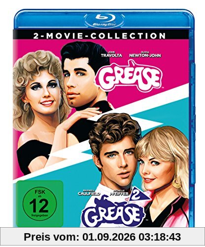 Grease + Grease 2 [Blu-ray]