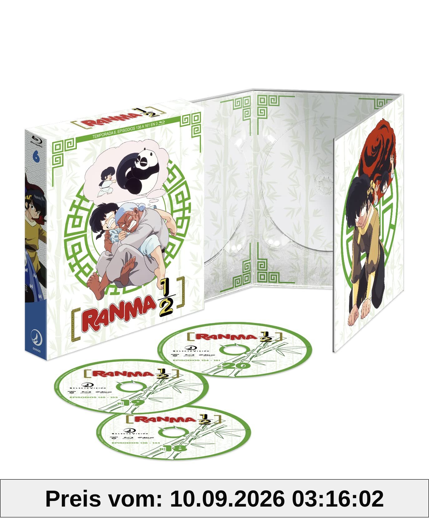 SELECTA VISION Ranma 1/2 - BD: Anime Tabletop Game für Erwachsene ab 48 Jahren