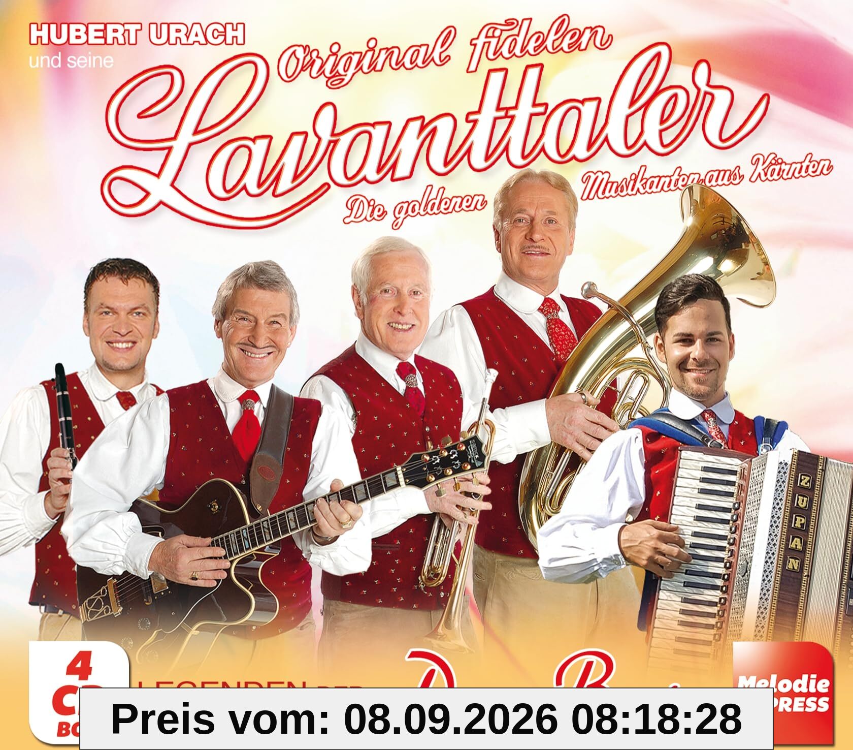 Hubert Urach und seine Original fidelen Lavanttaler - Legenden der Volksmusik - Das Beste