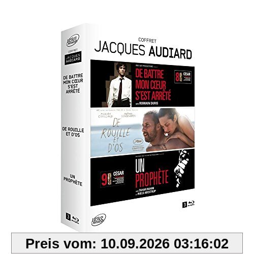 Jacques Audiard - Coffret - De battre mon coeur s'est arrêté + De rouille et d'os + Un prophète [Blu-ray]