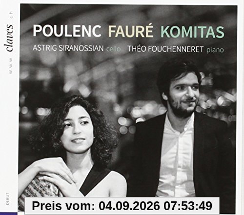 Poulenc/Faure/Komitas: Sonates