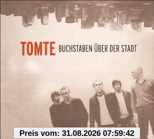 Buchstaben über der Stadt