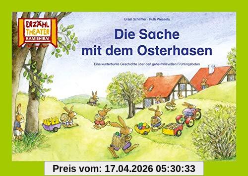 Kamishibai: Die Sache mit dem Osterhasen: 10 Bildkarten für das Erzähltheater