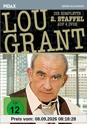 Lou Grant, Staffel 2 / Weitere 24 Folgen der preisgekrönten Kultserie mit Edward Asner (Pidax Serien-Klassiker) [4 DVDs]