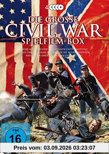 Die große Civil War Spielfilm-Box [4 DVDs]