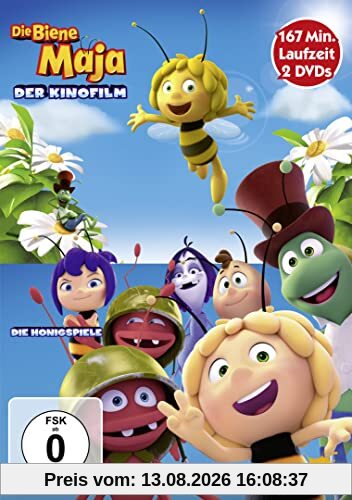 Die Biene Maja - Der Kinofilm / Die Honigspiele [2 DVDs]