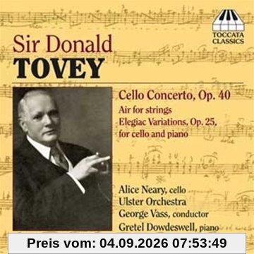 Tovey:Cello Concerto
