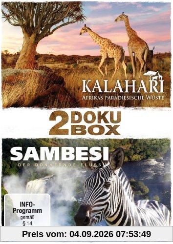 2 Doku Box - Kalahari / Sambesi [2 DVDs]