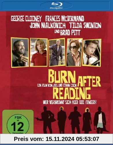 Burn after Reading - Wer verbrennt sich hier die Finger? [Blu-ray]