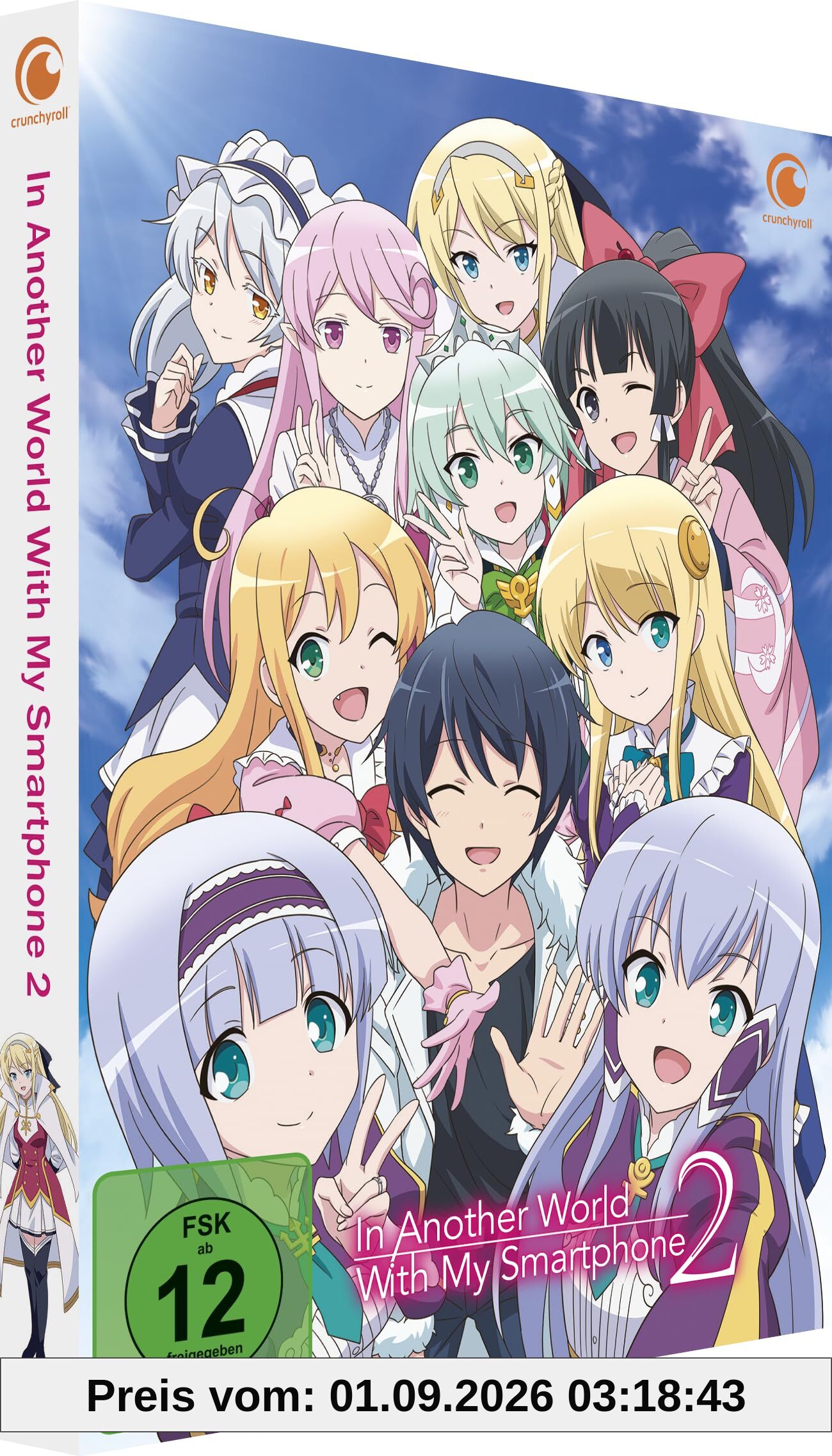 In Another World With My Smartphone - Staffel 2 - Gesamtausgabe - [DVD]