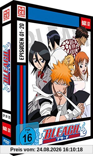 Bleach TV Serie - DVD Box 1 (Episoden 1-20) (3 DVD's)