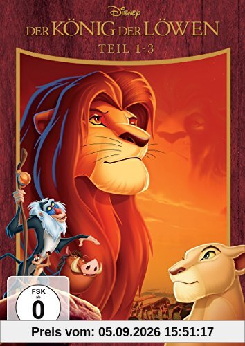 Der König der Löwen - Teil 1-3 [3 DVDs]