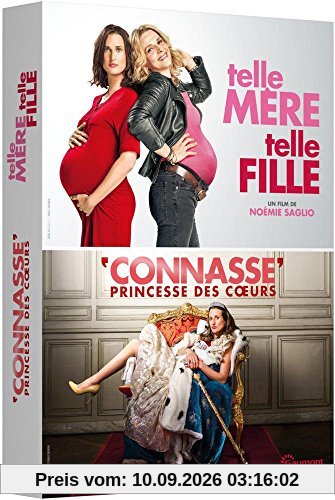 Coffret camille cottin 2 films : telle mère telle fille ; connasse, princesse des coeurs [FR Import]