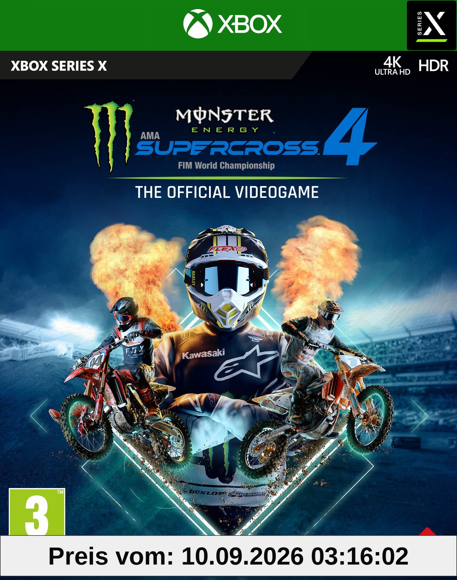 Milestone Monster Energy Supercross – The Official Videogame 4 Standard Anglais Xbox Series X