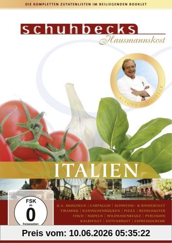 Schuhbecks Hausmannskost - Italien (3 DVDs)