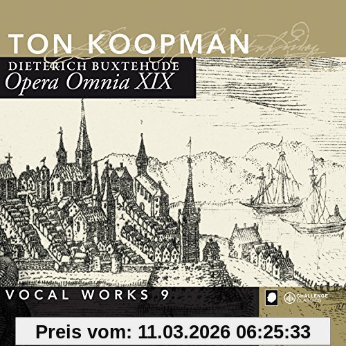 Ton Koopman Opera Omnia Xix-Vocal Works 9